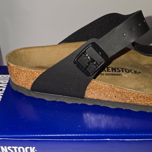 Birkenstock Black and Tan Women's Sandals - Picture 5 of 10